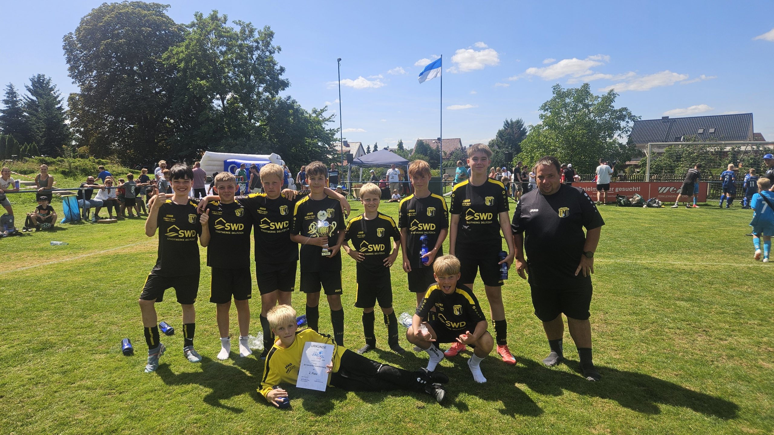 D1 mit Testspiel und starkem Turnierauftritt am letzten Ferienwochenende