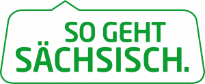 Logo „So geht sächsisch.“