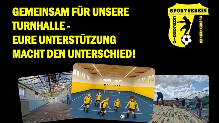 Gemeinsam für unsere Halle – Turnhallensanierung Schenkenberg