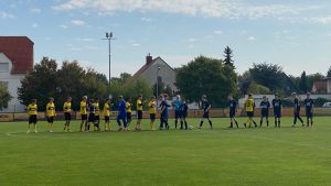 Spielszene beim Derby der B-Jugend Concordia Schenkenberg gegen den ESV Delitzsch