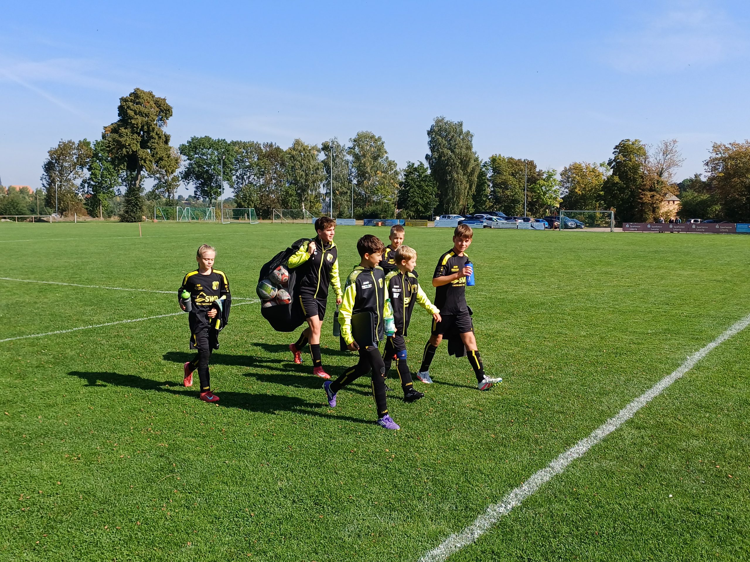 D1 Auswärtssieg Mügeln-Ablaß – Starker Auftritt unserer Kids