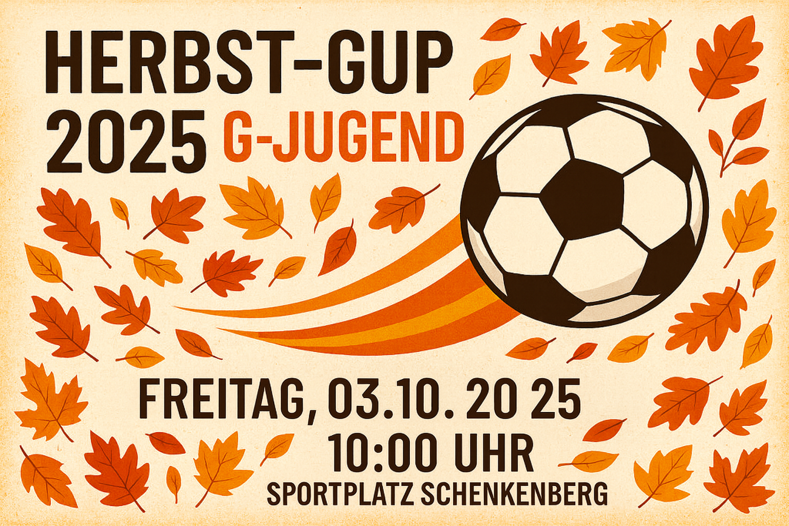 Herbstcups 2025 – Jugendfußball pur in Schenkenberg