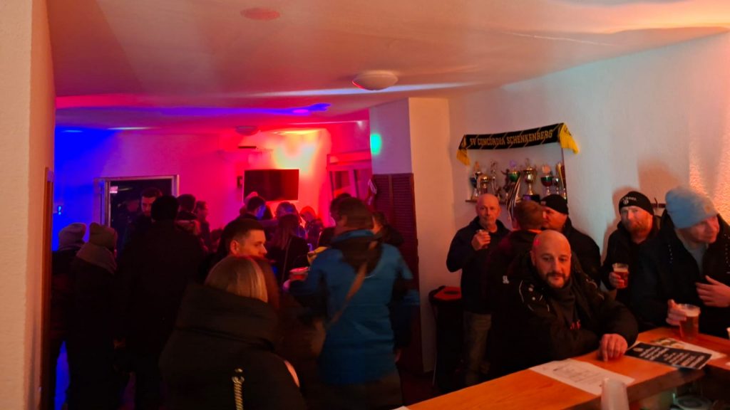Wintergrillen 2025 beim SV Concordia Schenkenberg mit vielen Gästen im Vereinsheim bei geselliger Atmosphäre