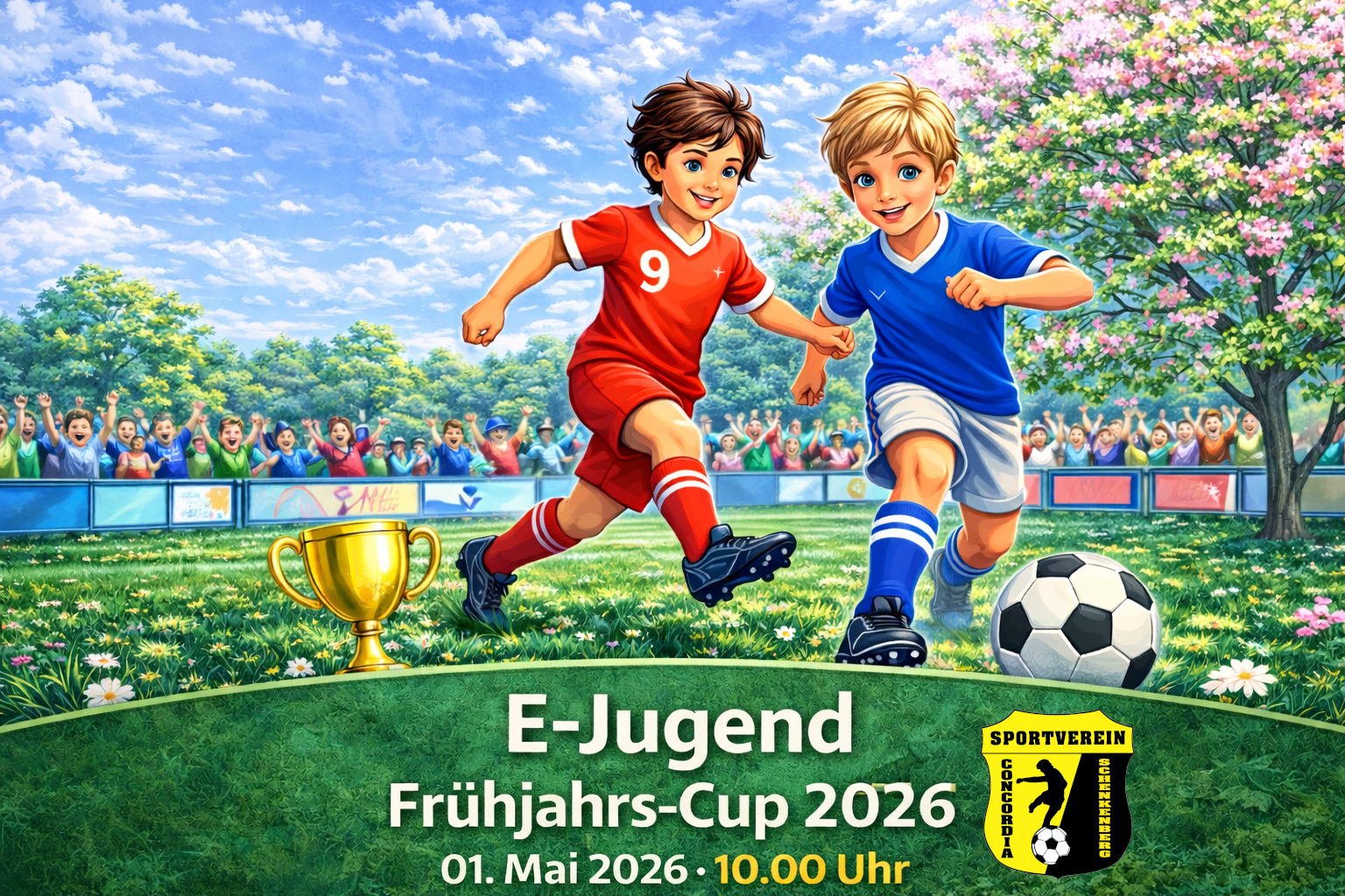 E-Jugend Concordia Schenkenberg Frühjahrscup – Auftakt ins Turnierwochenende