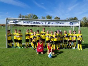 F-Jugend zu Gast in Zwochau: fünf Siege für die F1